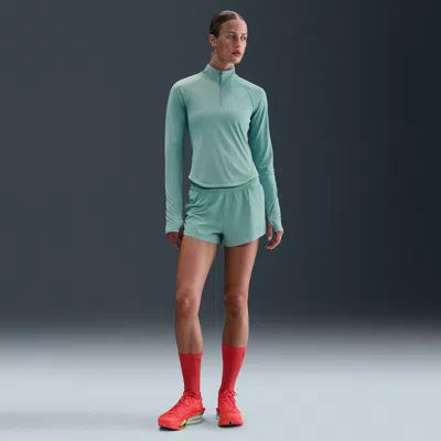 Nike Women's Swift Dri-fit Mid-rise 2.5" Brief-lined Running Shorts
