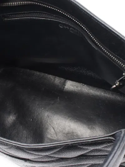 Pre-owned Chanel 2000-2002 Caviar Medallion Tote Bag