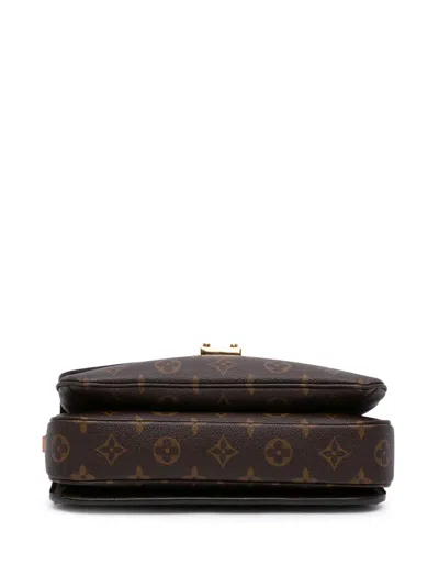 Pre-owned Louis Vuitton 2020 Monogram Pochette Metis Satchel