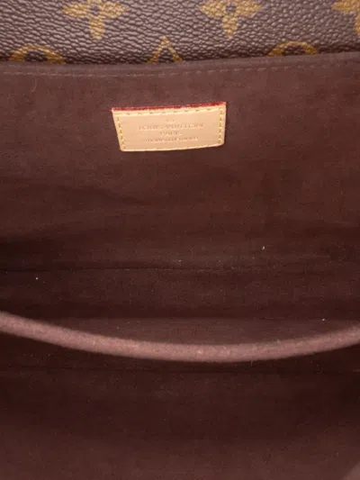 Pre-owned Louis Vuitton 2020 Monogram Pochette Metis Satchel
