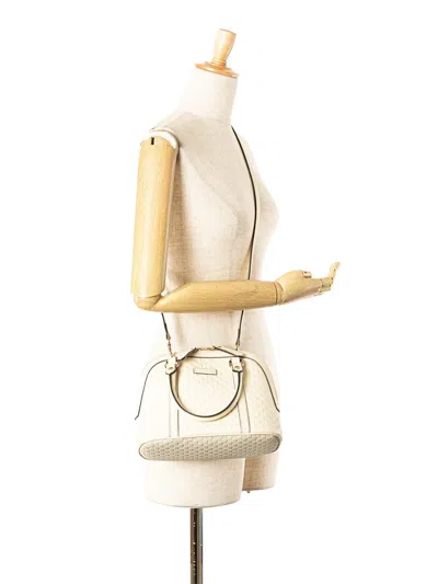 Pre-owned Gucci 2000-2015 Mini Microssima Dome Satchel