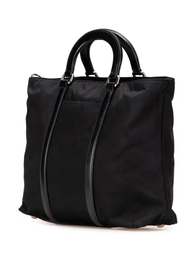 Pre-owned Prada 2013-2025 Tessuto Satchel