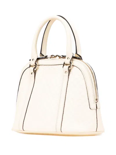 Pre-owned Gucci 2000-2015 Mini Microssima Dome Satchel
