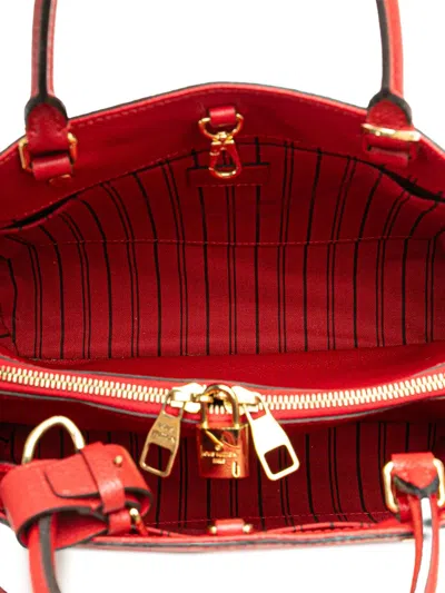 Pre-owned Louis Vuitton 2014 Monogram Empreinte Montaigne Mm Satchel