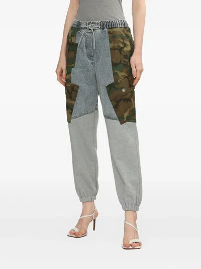 3.1 Phillip Lim Camouflage-panel Jeans
