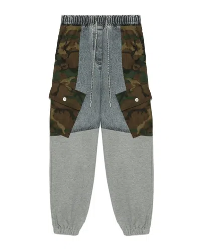 3.1 Phillip Lim Camouflage-panel Jeans