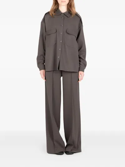 Société Anonyme Long Sleeve Shirt In Gray