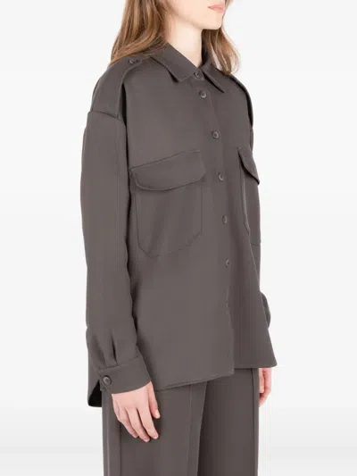 Société Anonyme Long Sleeve Shirt In Gray