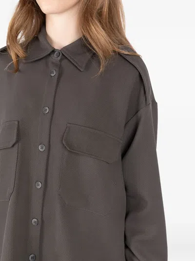 Société Anonyme Long Sleeve Shirt In Gray