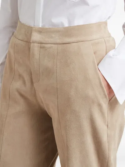 Stouls Suede Panel Trousers
