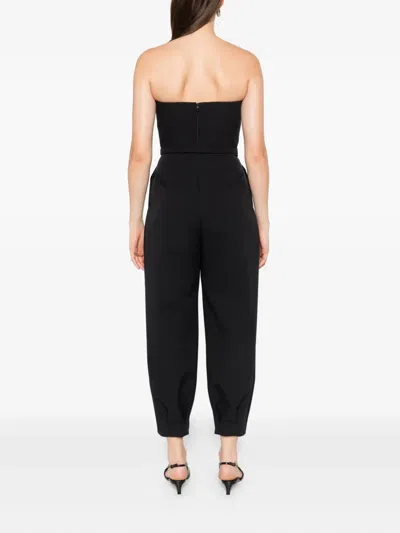 Max Mara Strapless Belted Jumpsuit