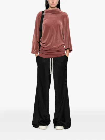 Rick Owens Drawstring-waist Trousers In Animal Print