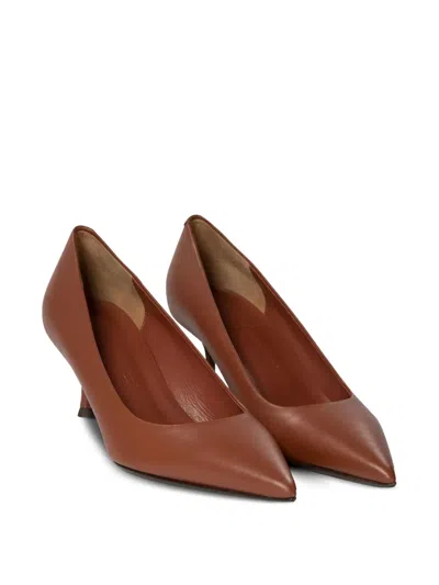 Sergio Levantesi Ella Pointed-toe Kitten-heel Pumps