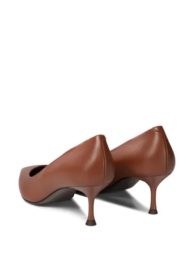 Sergio Levantesi Ella Pointed-toe Kitten-heel Pumps