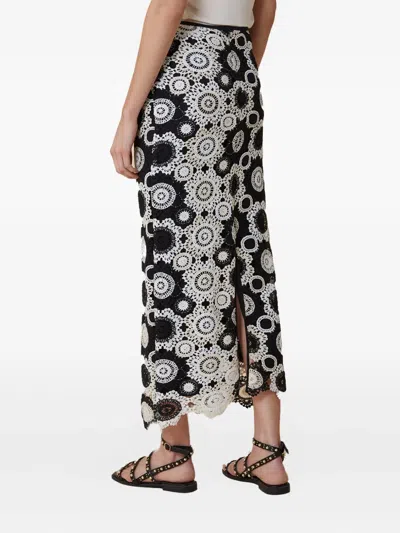 Pennyblack Crochet-lace Midi Skirt