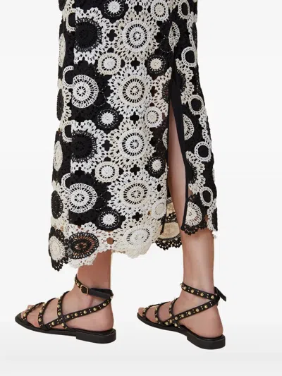 Pennyblack Crochet-lace Midi Skirt