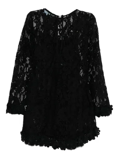 Waimari Odessa Mini Dress In Black In Black