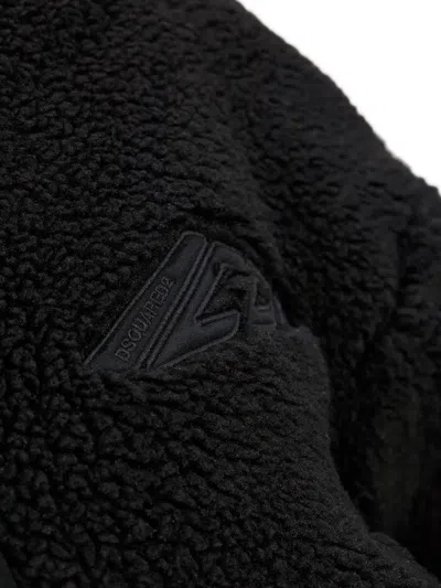 Dsquared2 Long Sleeve Casual Jacket In Black