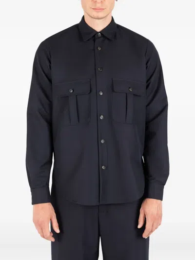 Société Anonyme Long-sleeve Shirt In Black