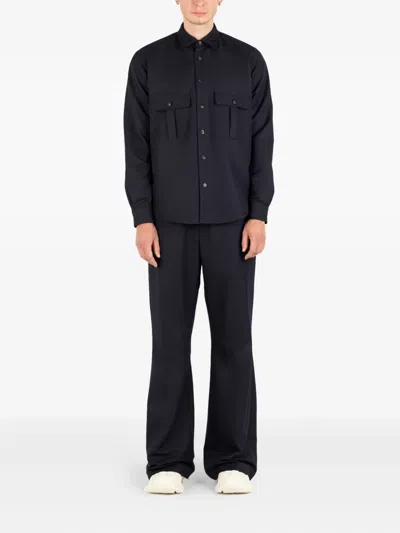 Société Anonyme Long-sleeve Shirt In Black