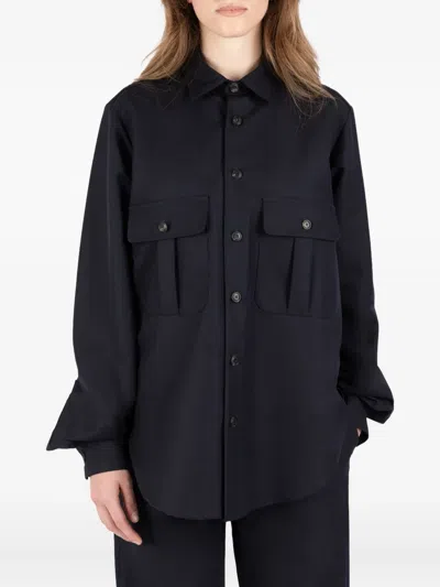 Société Anonyme Long-sleeve Shirt In Black
