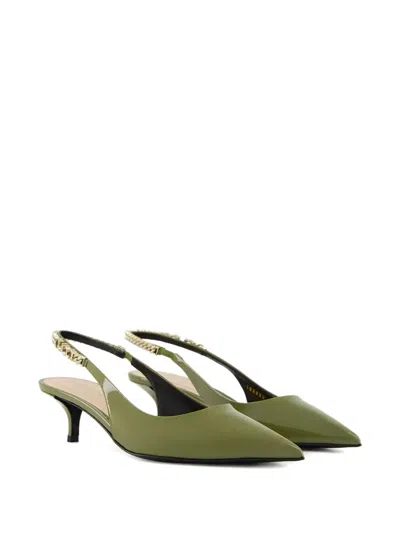 Gucci Signoria Slingback Pump In Green