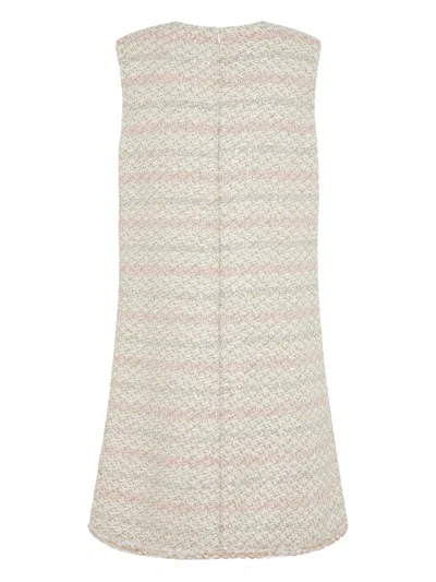 Giambattista Valli Embellished Tweed Mini Day Dress