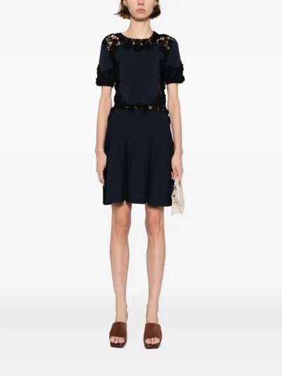 Ulla Johnson Henrietta Mini Dress In Eclipse In Black
