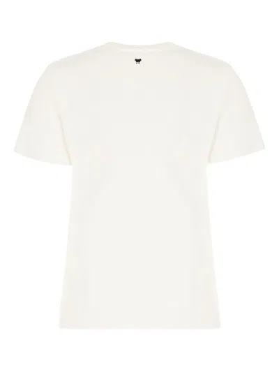 Weekend Max Mara Omens Ivory Guglia Brand-print Cotton-jersey T-shirt