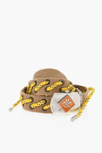 Dsquared2 Fabric Boy Scout Belt With Military Buckle 30mm