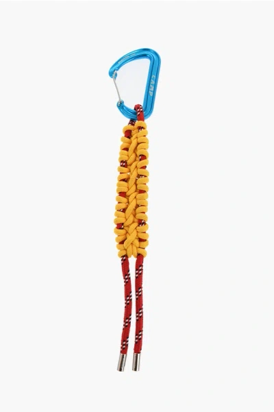Dsquared2 Metal Hiking Carabiner With Rope Pendant