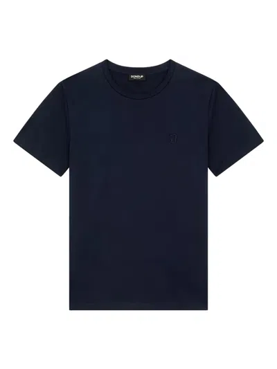 Dondup Crew Neck T-shirt In Blue