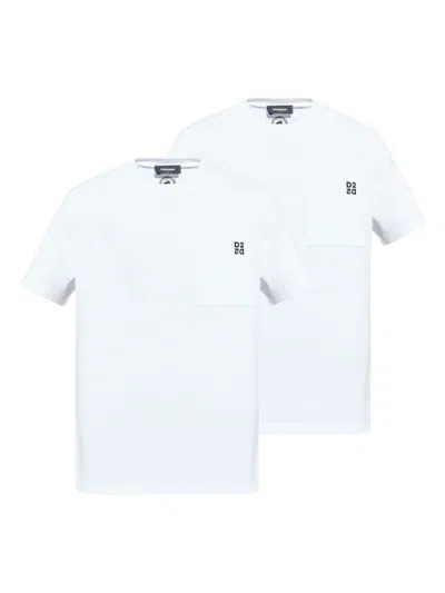 Dsquared2 Logo-print T-shirt In White