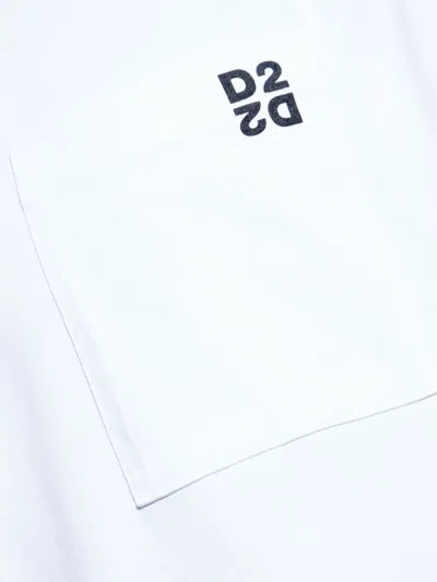 Dsquared2 Logo-print T-shirt In White