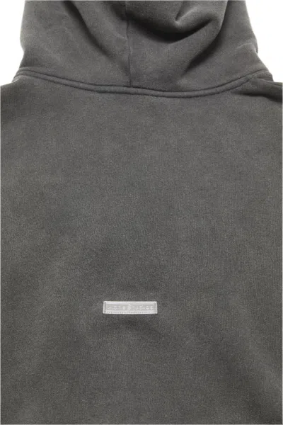 Acne Studios Hooded Sweater In Gray