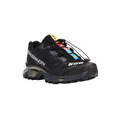 Salomon Streamlined Black Sneakers With Rugged Outsole And Breathable Upper