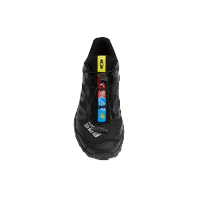 Salomon Streamlined Black Sneakers With Rugged Outsole And Breathable Upper