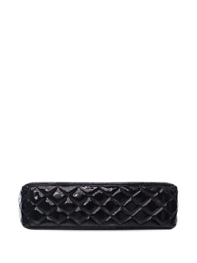 Pre-owned Chanel 2013-2014 Maxi Classic Patent Double Flap Shoulder Bag