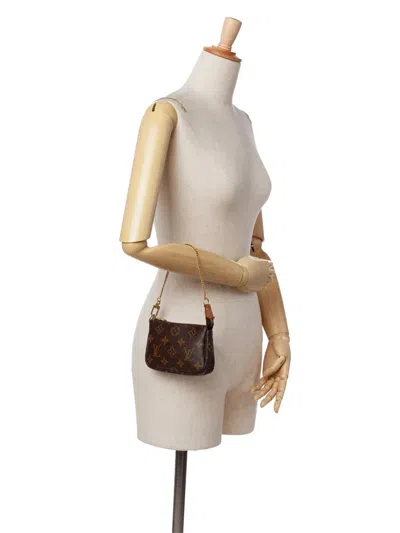 Pre-owned Louis Vuitton 2007 Monogram Mini Pochette Accessoires Handbag