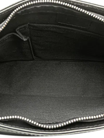 Pre-owned Louis Vuitton 2002 Monogram Mat Alston Shoulder Bag In Gray