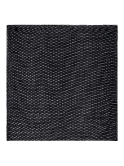 Destin Polka-dot Scarf In Black