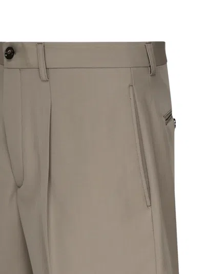 Be Able Button-fastening Wool Shorts In Brown