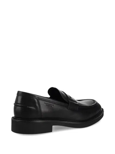 Vagabond Alex M Leather Loafers In Black
