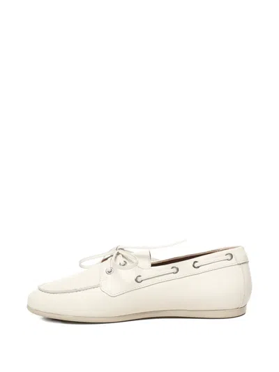 Carmens Leather Flat-sole Loafers