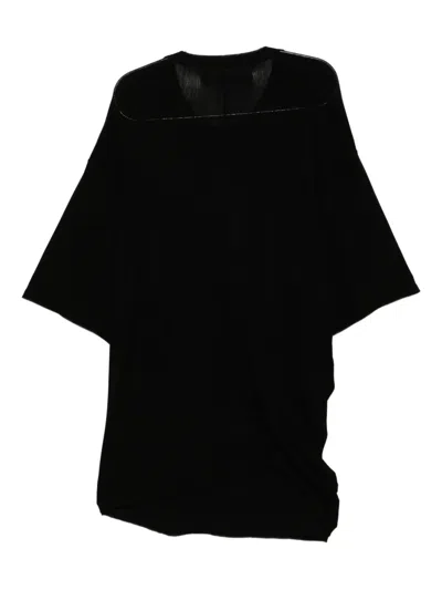 Julius Draped T-shirt In Black