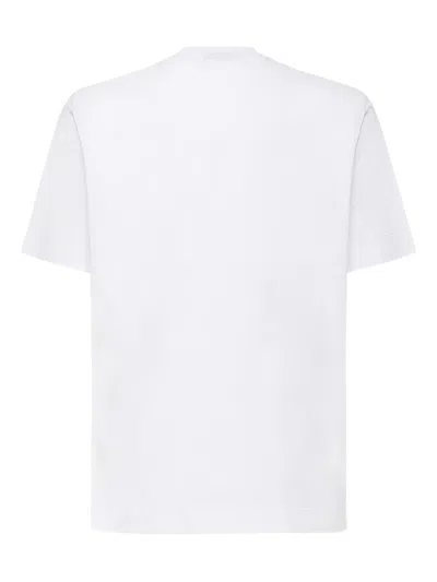 Giuliano Galiano Round-neck Short-sleeve T-shirt In White