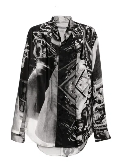 Julius Glide Shirt In Black