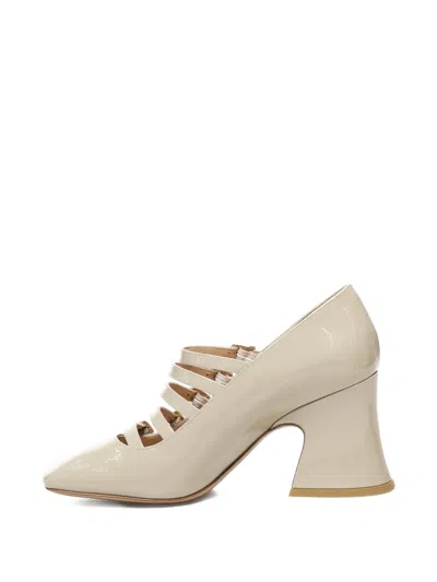 Chloé 80mm Janis Buckle-fastening Flared-heel Pumps