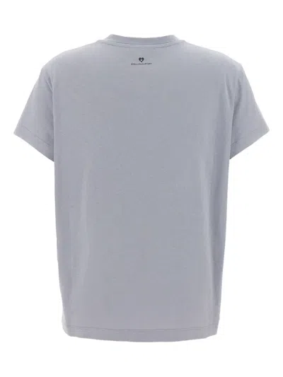 Stella Mccartney Lovestruck Logo T-shirt Light Blue