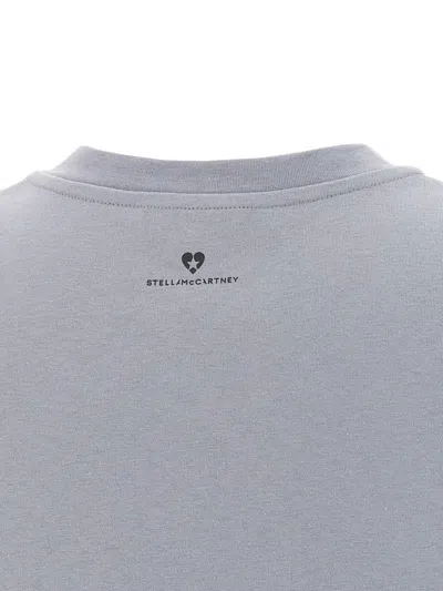 Stella Mccartney Lovestruck Logo T-shirt Light Blue